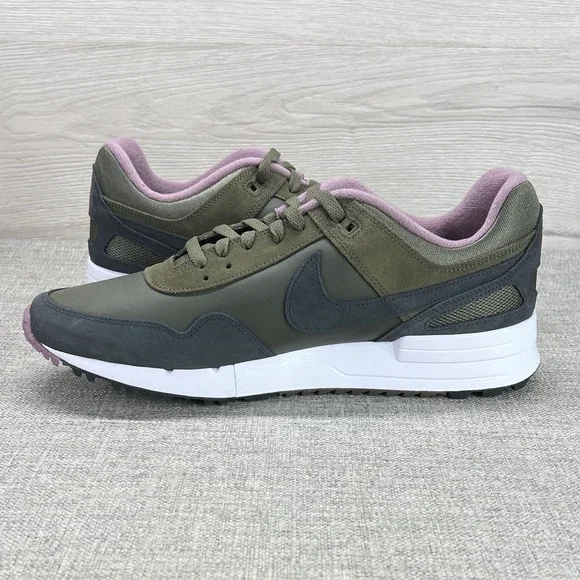Men's 13 Nike Air Pegasus 89 Golf Shoes Medium Olive Plum Dust FJ2245-200
